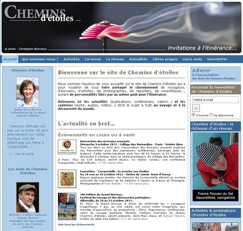 Chemins d'etoiles